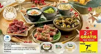 Carrefour Involtini asperge en ham aanbieding