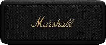Coolblue Marshall Emberton II BT Black & Brass aanbieding