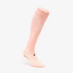 Decathlon Slipvaste voetbalsokken Viralto II roze aanbieding