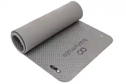Decathlon Multifunctioneel Fitnessmatten voor fitness en pilates. 160x60cm. Grijs aanbieding