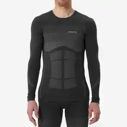 Decathlon Thermoshirt voor langlaufen heren 900 zwart aanbieding