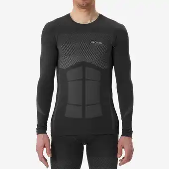 Decathlon Thermoshirt voor langlaufen heren 900 zwart aanbieding