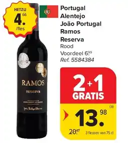 Carrefour Portugal Alentejo João Portugal Ramos Reserva aanbieding