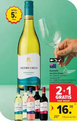 Carrefour Australië Jacob’s Creek aanbieding