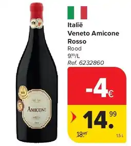 Carrefour Italië Veneto Amicone Rosso aanbieding