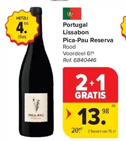 Carrefour Portugal Lissabon Pica-Pau Reserva aanbieding