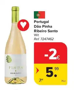Carrefour Portugal Dão Pinha Ribeiro Santo aanbieding