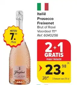 Carrefour Italië Prosecco Freixenet aanbieding