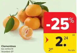 Carrefour Clementines aanbieding