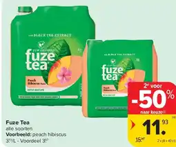 Carrefour Fuze Tea aanbieding