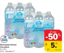 Carrefour Bronwater Emma Carrefour aanbieding