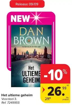 Carrefour Het ultieme geheim aanbieding