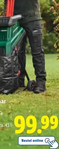 Lidl Parkside Meshakselaar aanbieding