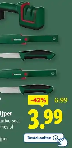 Lidl ParksideⓇ Mes of messenslijper aanbieding