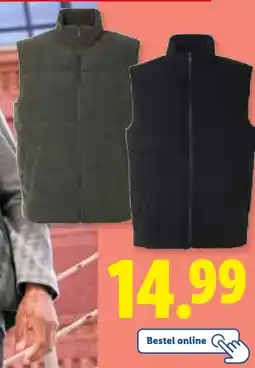 Lidl esmaraⓇ men Bodywarmer ç aanbieding
