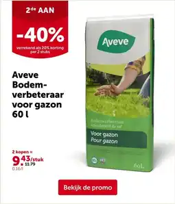 AVEVE Aveve voor gazon 60l aanbieding