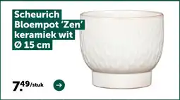 AVEVE Scheurich Bloempot 'Zen' aanbieding