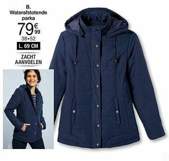 Damart Waterafstotende parka aanbieding