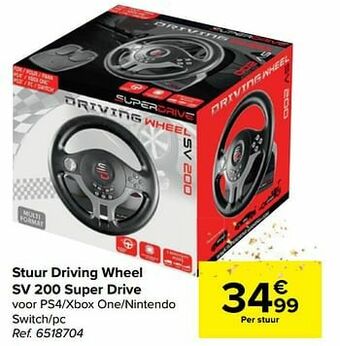 Stuur driving wheel sv 200 super drive