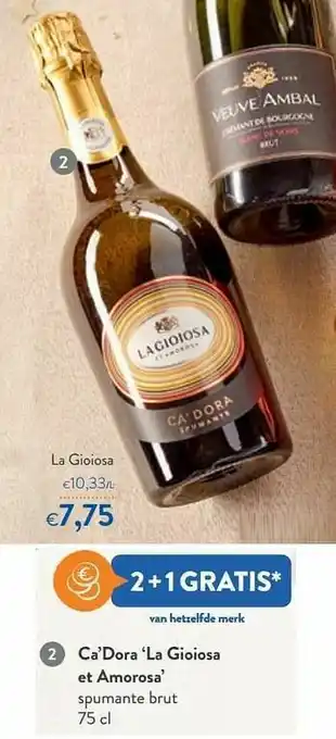 OKay Ca’dora la gioiosa et amorosa spumante brut aanbieding