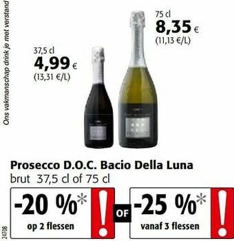Prosecco d.o.c. bacio della luna brut