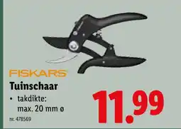 Lidl FISKARS Tuinschaar aanbieding