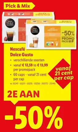 Lidl Nescafé Dolce Gusto aanbieding