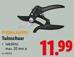 Lidl Fiskars Tuinschaar aanbieding