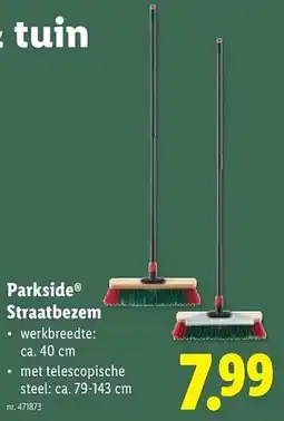 Lidl Parkside Straatbezem aanbieding