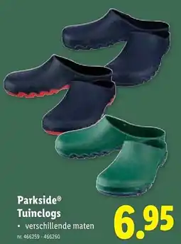 Lidl Parkside Tuinclogs aanbieding