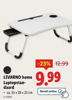 Lidl Livarno home laptopstandaard aanbieding