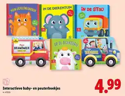 Lidl Interactieve baby en peuterboekjes aanbieding