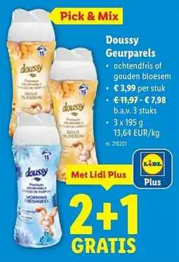 Lidl Doussy Geurparels aanbieding