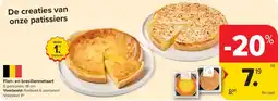 Carrefour Market Flan en bresiliennetaart aanbieding