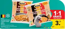 Carrefour Market Gekke aardappelblokjes of gekke frietjes Uglies Belviva aanbieding