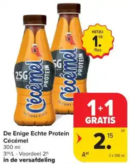 Carrefour Market De Enige Echte Protein Cécémel aanbieding
