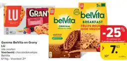 Carrefour Market Gamma BelVita en Grany LU aanbieding