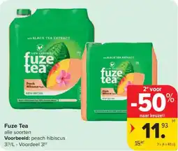 Carrefour Market Fuze Tea aanbieding