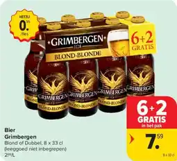 Carrefour Market Bier Grimbergen aanbieding