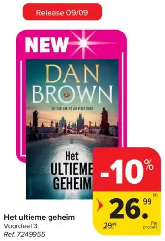 Carrefour Market Het ultieme geheim aanbieding
