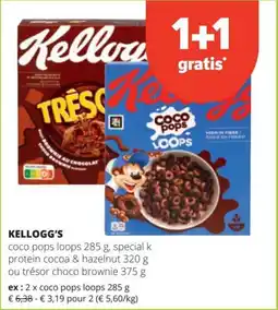 Spar Kellogg's aanbieding