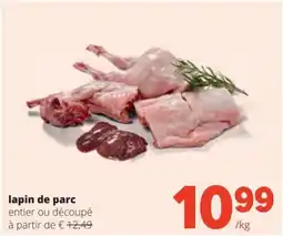 Spar Lapin de parc aanbieding