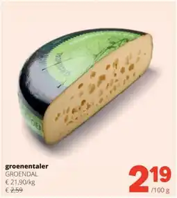 Spar Groenentaler groendal aanbieding