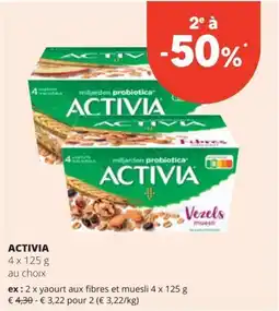 Spar Activia aanbieding