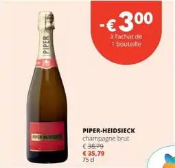 Spar Piper-heidsieck champagne brut aanbieding