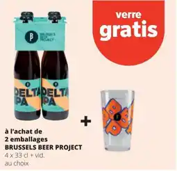 Spar À l'achat de 2 emballages brussels beer project aanbieding