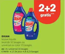 Spar Dixan aanbieding