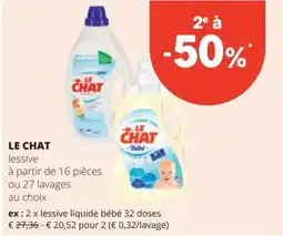 Spar Le chat lessive aanbieding