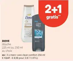 Spar Dove douche aanbieding