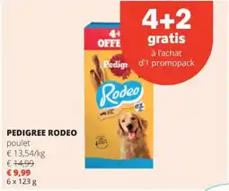 Spar Pedigree rodeo poulet aanbieding